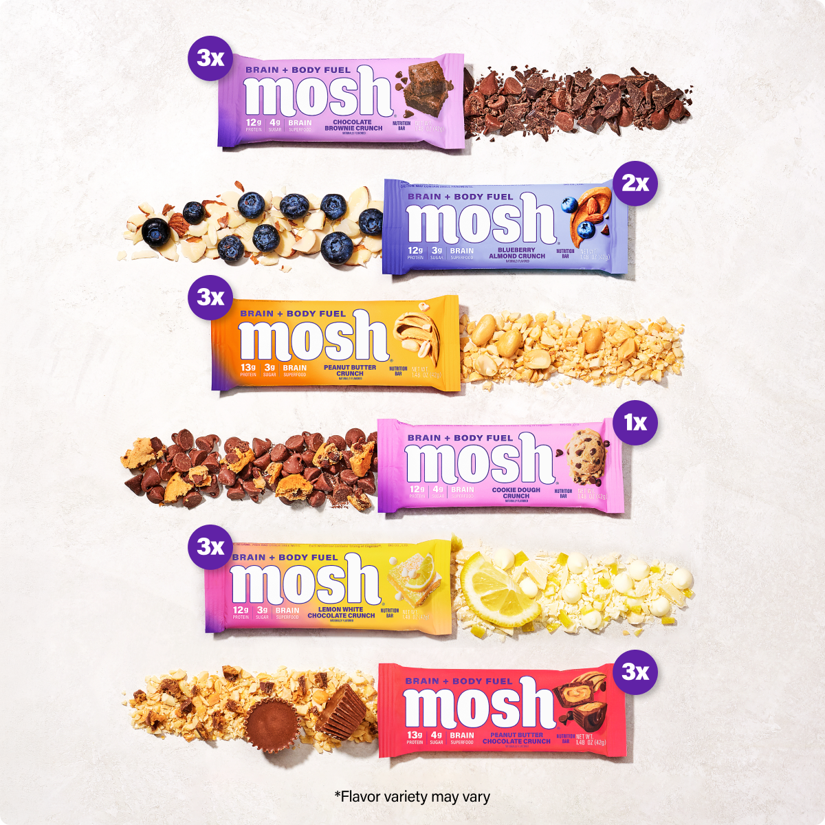 MOSH Mind Blowing Variety Pack