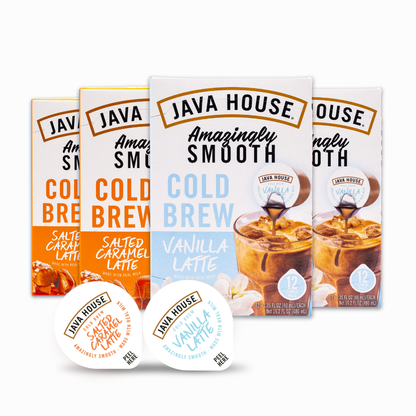 Java House Cold Brew Latte - Salted Caramel