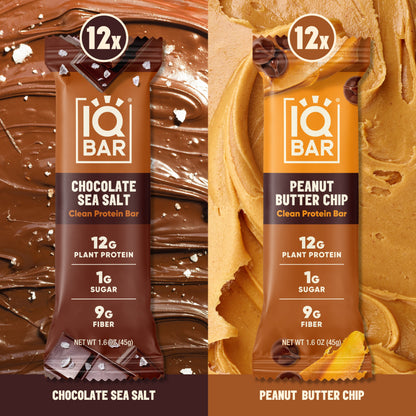 Chocolate Sea Salt & Peanut Butter Chip (24 Bars)