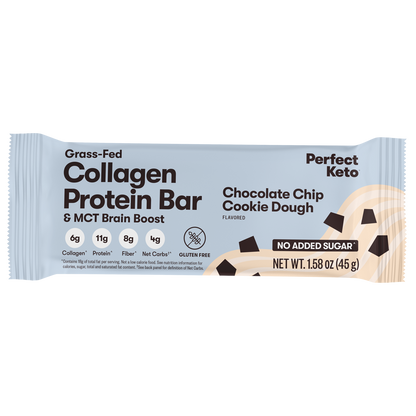 Collagen Protein Bars with MCT | Low Carb Keto Protein Bars