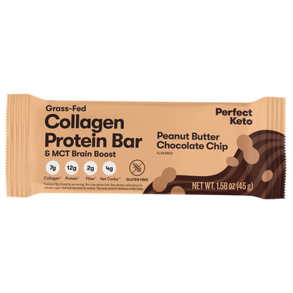 Collagen Protein Bars with MCT | Low Carb Keto Protein Bars