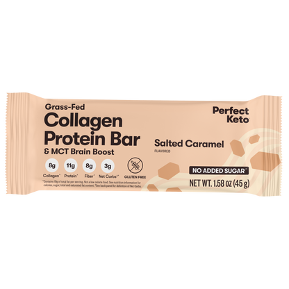 Collagen Protein Bars with MCT | Low Carb Keto Protein Bars