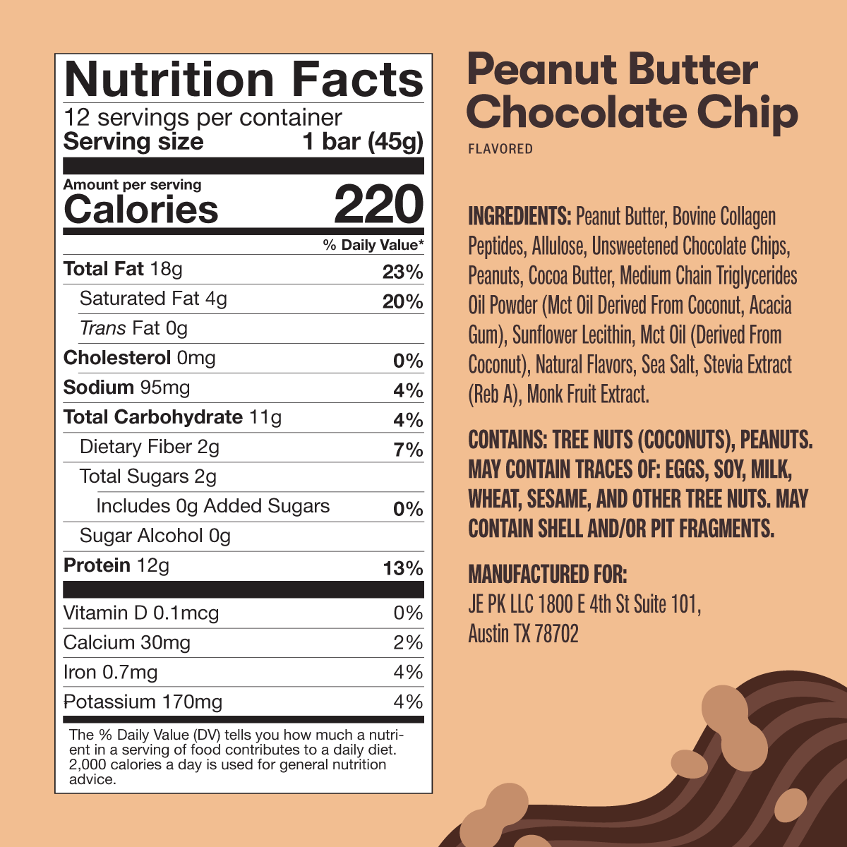 Collagen Protein Bars with MCT | Low Carb Keto Protein Bars