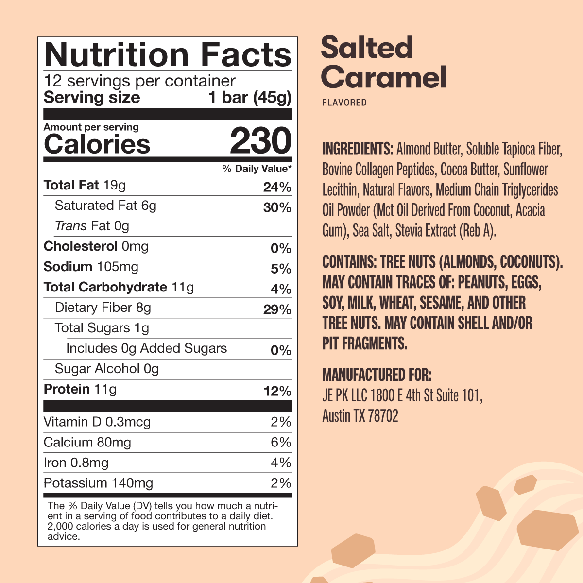 Collagen Protein Bars with MCT | Low Carb Keto Protein Bars