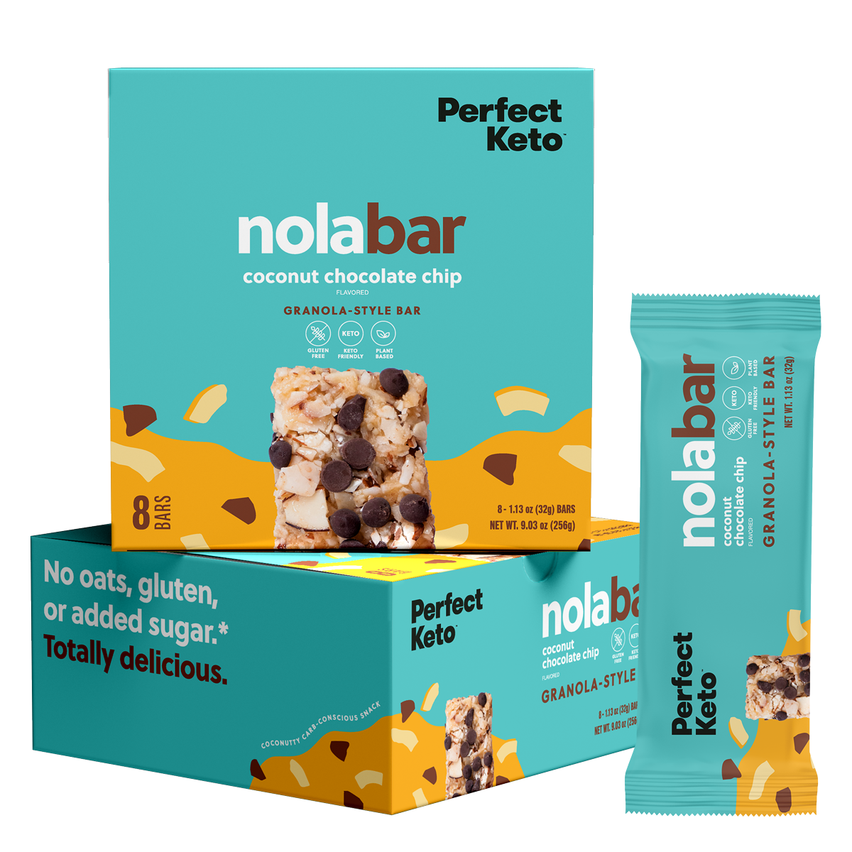 Nola Bars | Perfect Keto Low Carb Granola Protein Snack