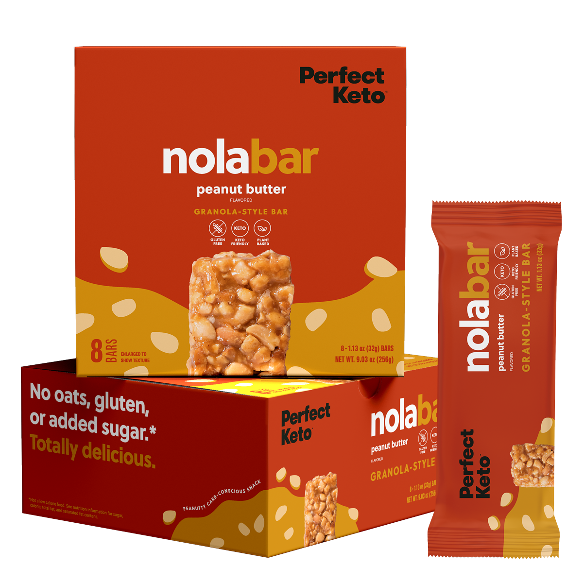 Nola Bars | Perfect Keto Low Carb Granola Protein Snack