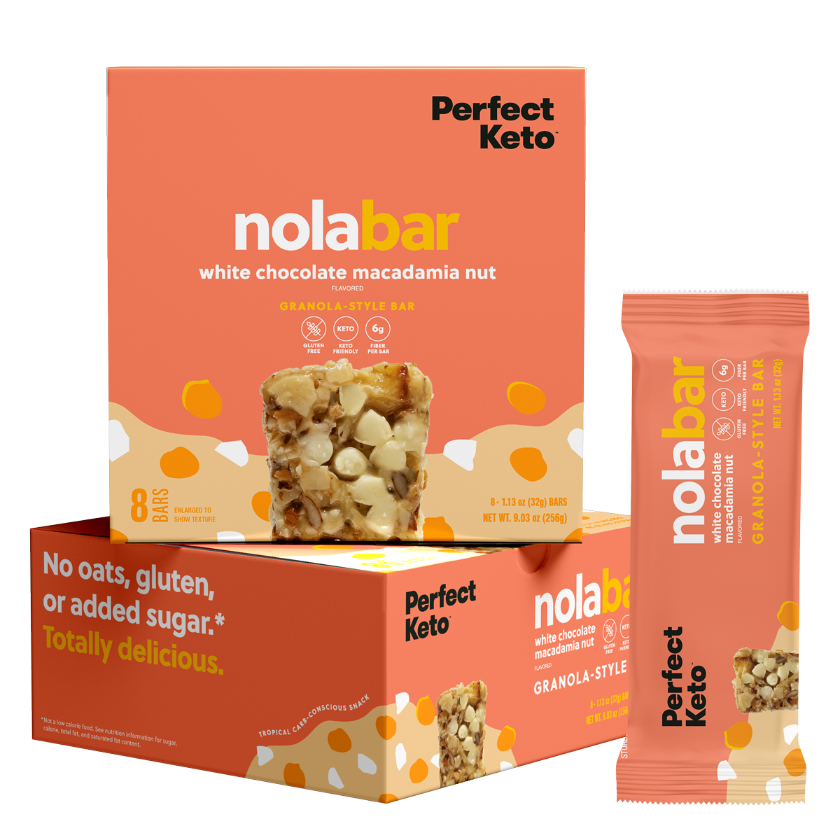 Nola Bars | Perfect Keto Low Carb Granola Protein Snack