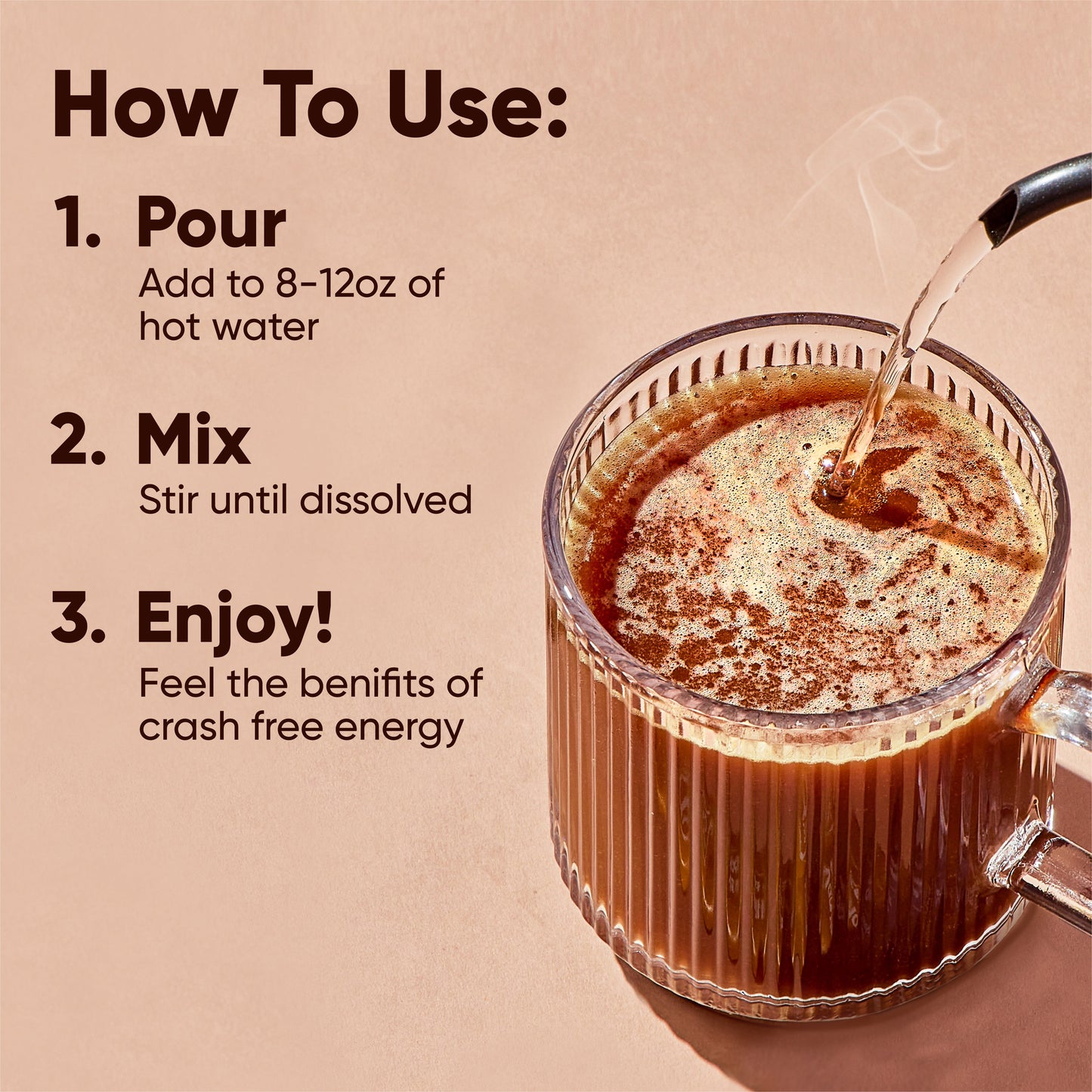 IQJOE Pumpkin Spice Instant Coffee Mix Sticks