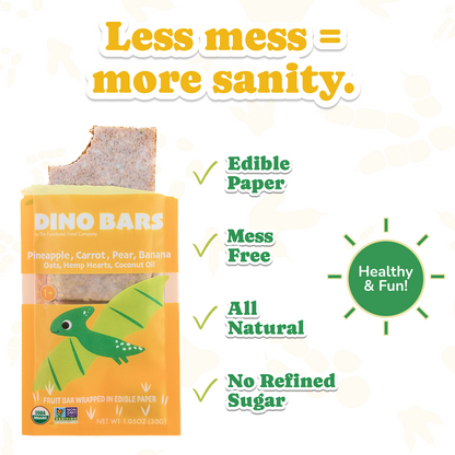 Dino Bars Organic Fruit Bar Variety Pack