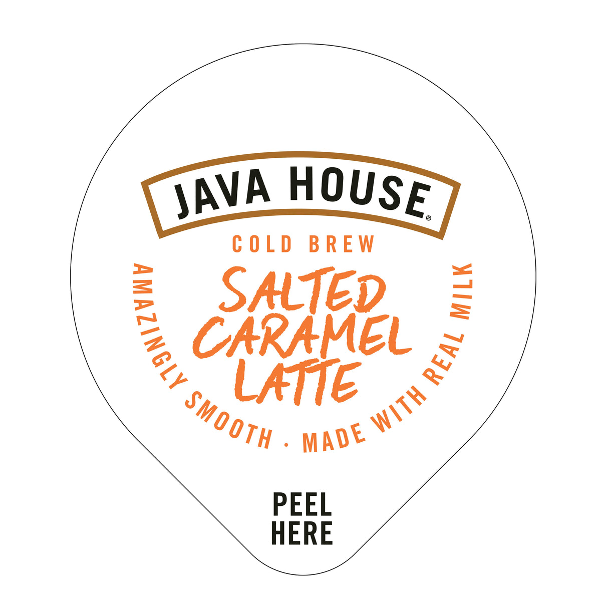 Java House Cold Brew Latte - Salted Caramel