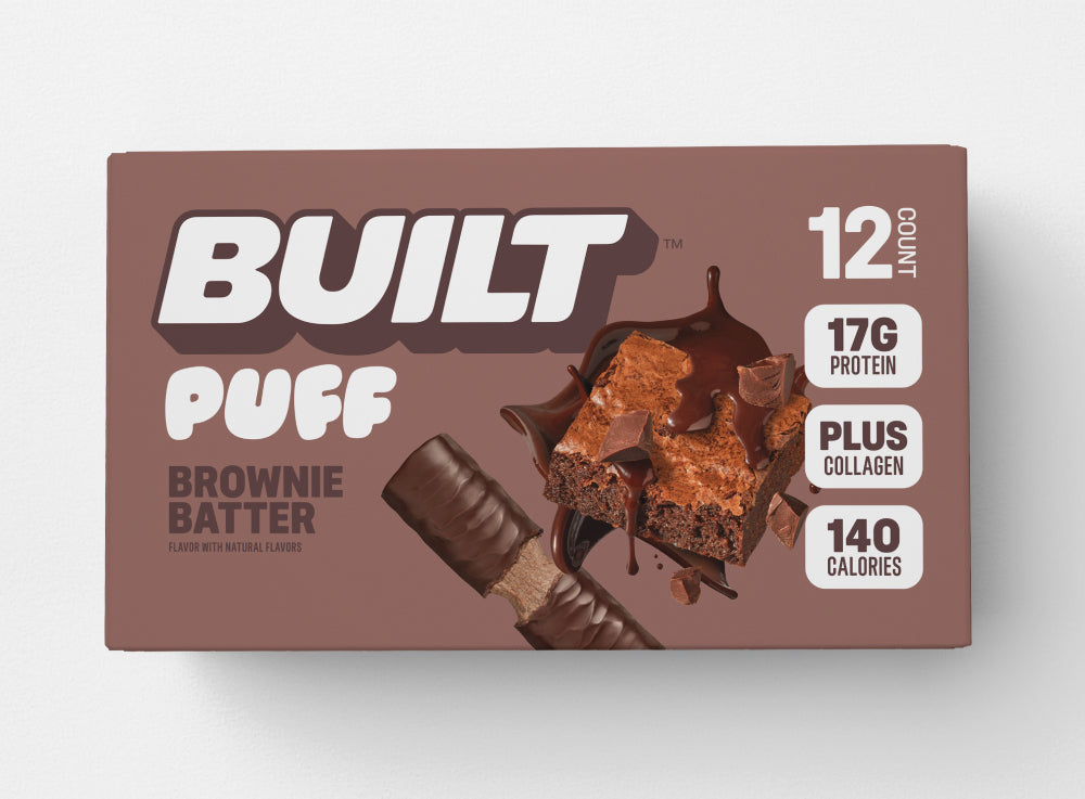 Built Puff Protein Bars – Brownie Batter Flavor