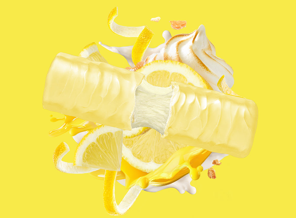 Lemon Meringue Pie Puff Protein Bar | Built High Protein Snack