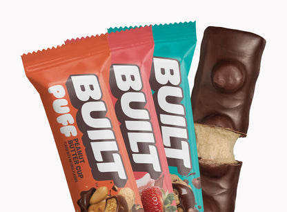 Built Protein Bars & Puffs Mixed Box – 12 Count Variety Pack
