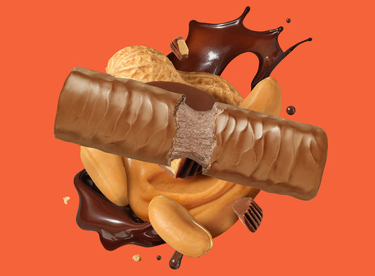 Peanut Butter Cup Puff Protein Bar | Built High Protein Snack