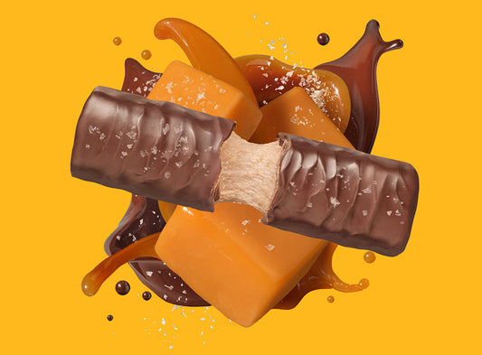 Built Salted Caramel Puff Protein Bar | High Protein Low Sugar Snack