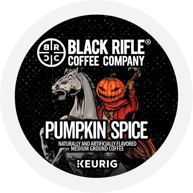 Black Rifle Coffee Pumpkin Spice Medium Roast Coffee K-Cup Pods