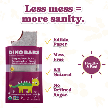 Dino Bars Organic Fruit Bar Variety Pack