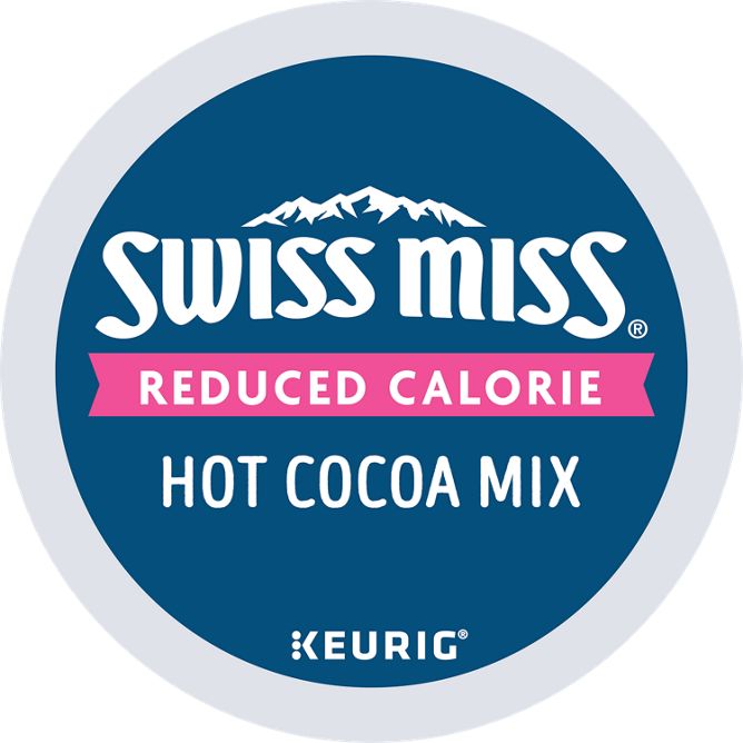 Swiss Miss Reduced Calorie Hot Cocoa Bulk Box 22ct K-cups