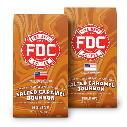 Fire Department Salted Caramel Bourbon Infused Coffee
