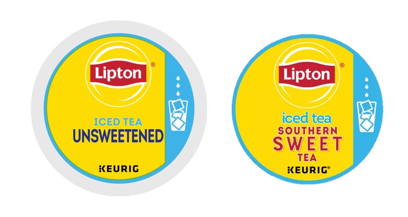 Lipton Iced Tea K-cup Variety Box Includes 
