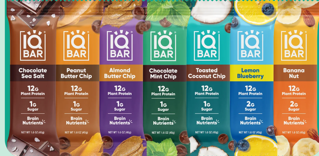 IQBAR Plant Protein Bars Collection