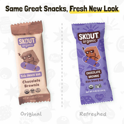 Skout Organic Chocolate Brownie Kids Bar