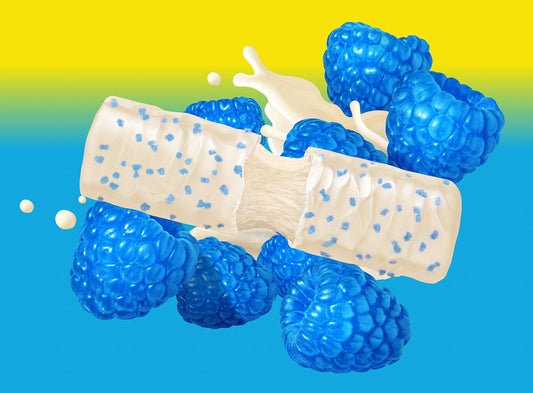 Blue Razz Blast Sour Puff Protein Bar | Built Snack