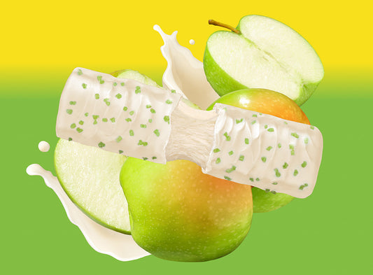 Green Apple Crush Sour Puff Protein Bar | High Protein Low Sugar Snack