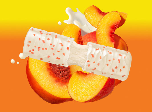 Sweet Peach Punch Sour Puff Protein Bar | Built Snack