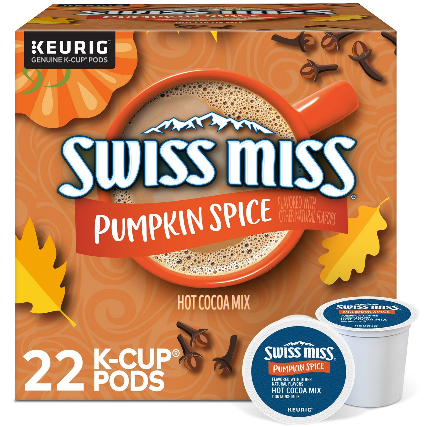Swiss Miss Pumpkin Spice Hot Cocoa K-Cups