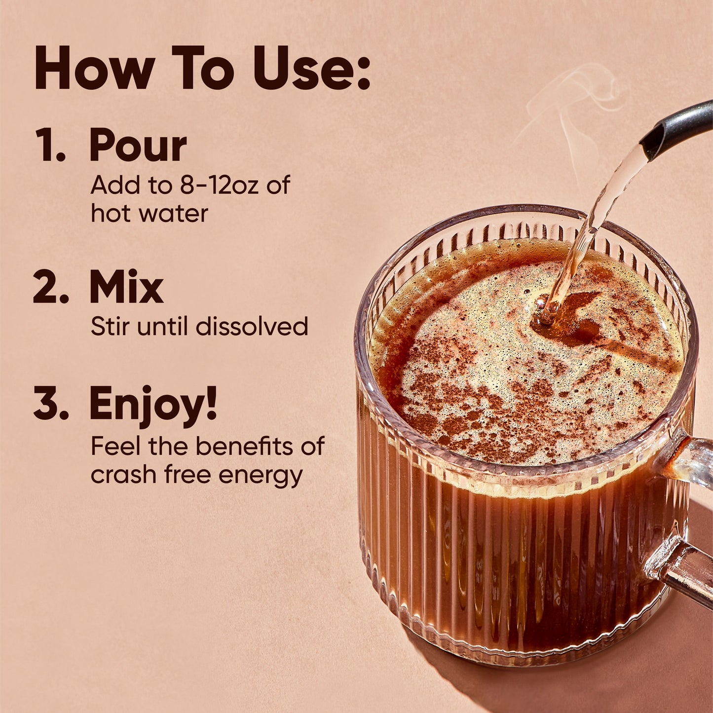 IQJOE Toasted Hazelnut Instant Coffee Sticks