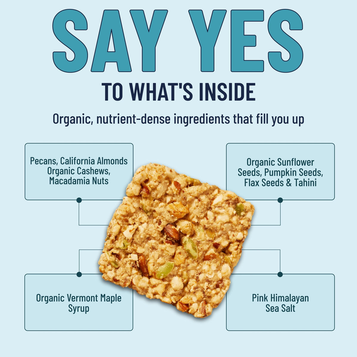Yes Bar Salted Maple Pecan Six Pack