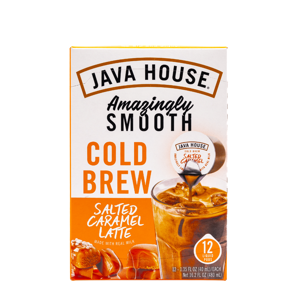 Java House Cold Brew Latte - Salted Caramel