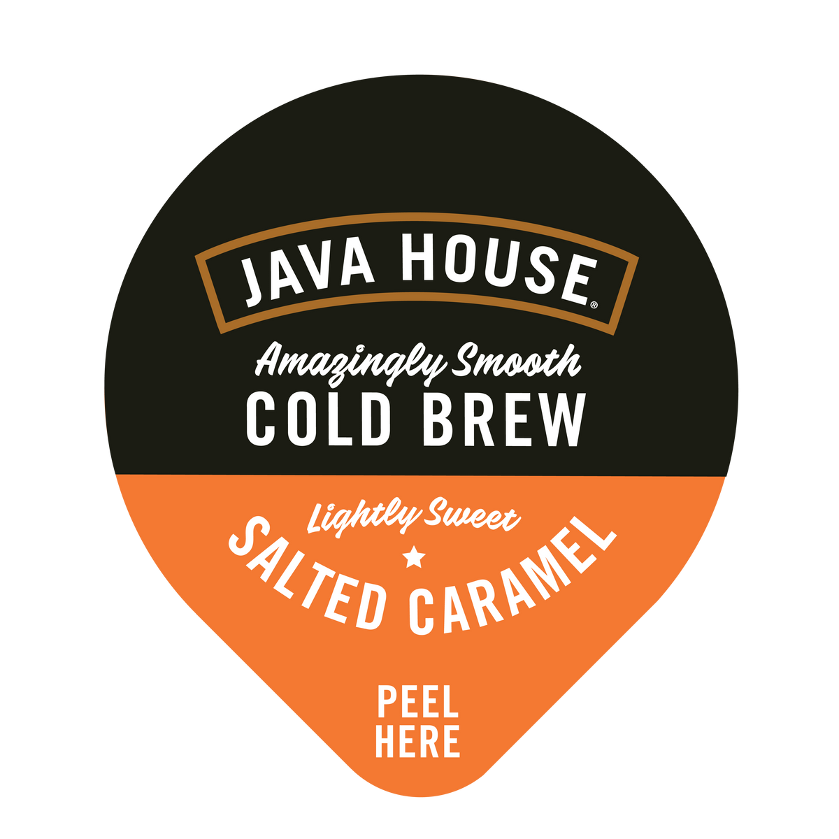 Java House Cold Brew Coffee Pods - Salted Caramel - Lightly Sweet