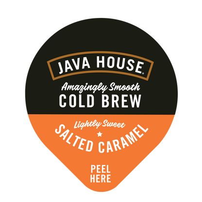 Java House Cold Brew Coffee Pods - Salted Caramel - Lightly Sweet