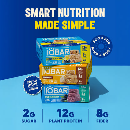 IQBAR Fruit Lovers Bundle (36 Bars)