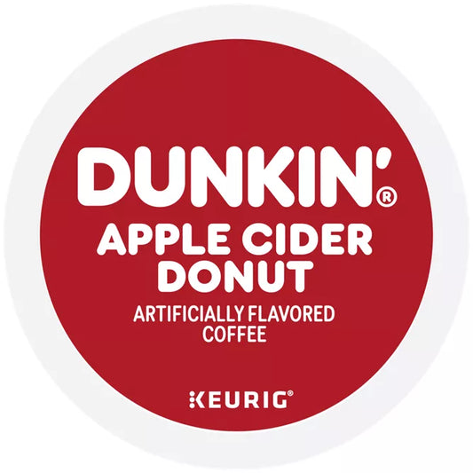 Dunkin Apple Cider Donut Flavored K-cups