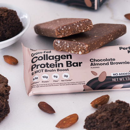 Collagen Protein Bars with MCT | Low Carb Keto Protein Bars