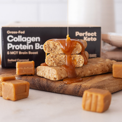 Collagen Protein Bars with MCT | Low Carb Keto Protein Bars