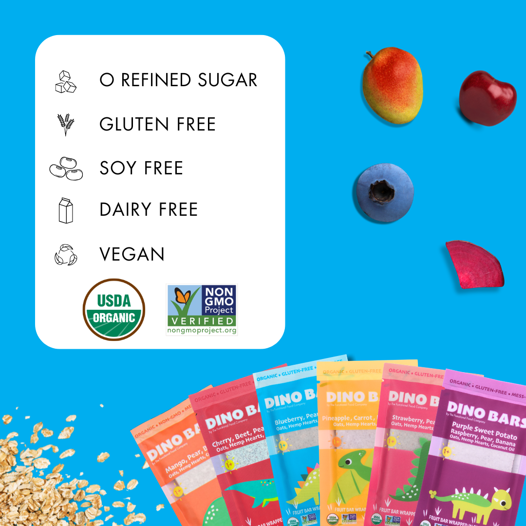 Dino Bars Organic Fruit Bar Variety Pack