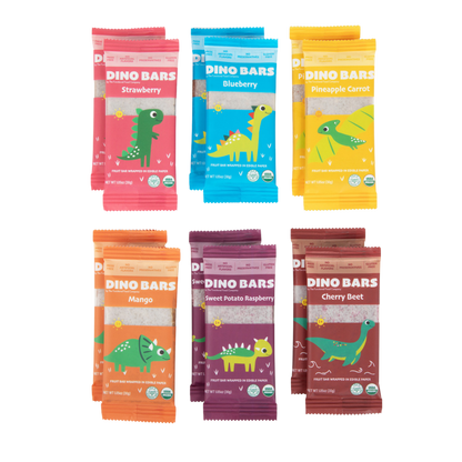 Dino Bars Organic Fruit Bar Variety Pack