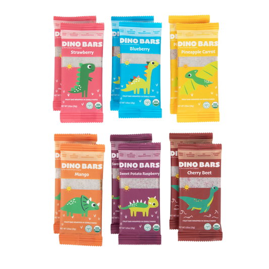 Dino Bars Organic Fruit Bar Variety Pack