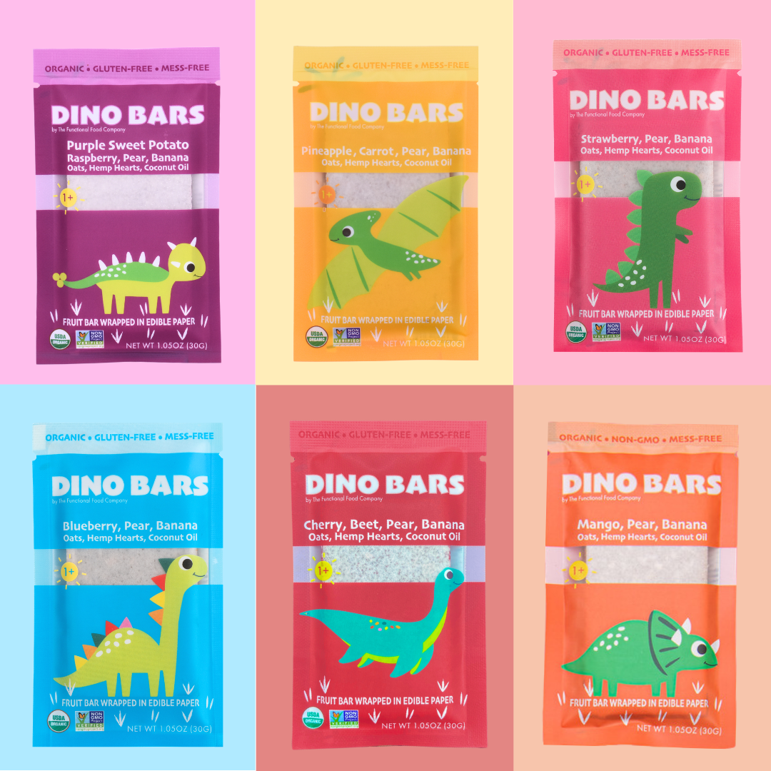 Dino Bars Organic Fruit Bar Variety Pack