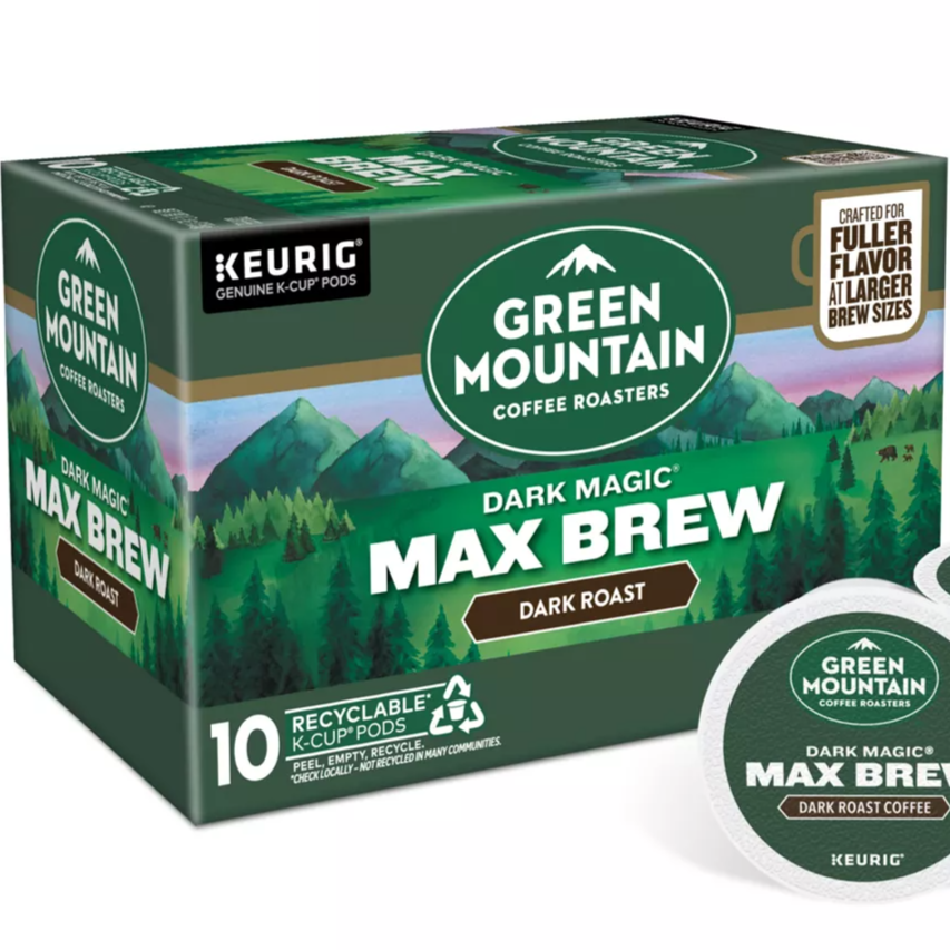 Shop Green Mountain Dark Magic Max Brew Coffee K Cups - KupofK Coffee Shop Green Mountain Dark Magic Max Brew Coffee K Cups - KupofK Coffee