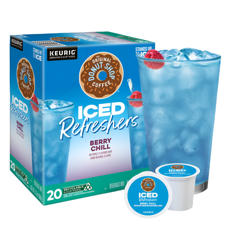 Shop The Original Donut Shop Berry Chill Iced Refresher K Cups | KupofK  Coffee