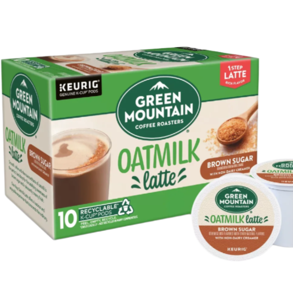 Green Mountain Brown Sugar Oatmilk Latte
