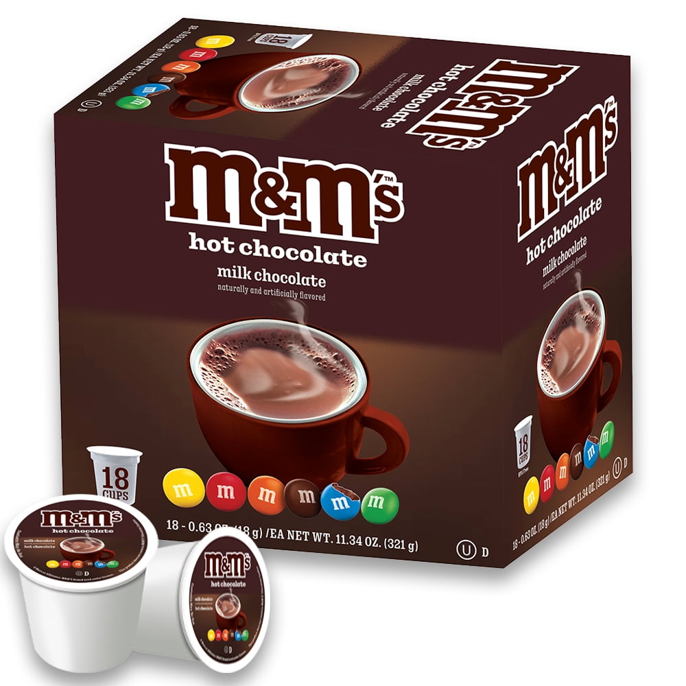 M&M's Milk Chocolate Flavored Hot Cocoa K-cups