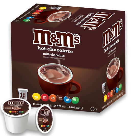 M&M's Milk Chocolate Flavored Hot Cocoa K-cups