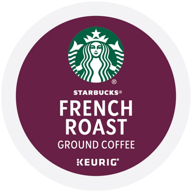 Starbucks French Roast K-Cup pods bulk box