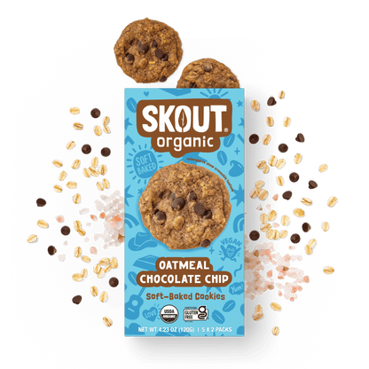 Skout Organic Oatmeal Chocolate Chip Soft Baked Cookies